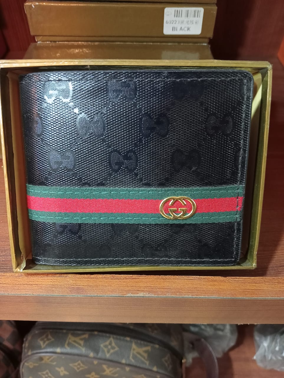 Classic and Authentic Gucci Leather Wallet for Men