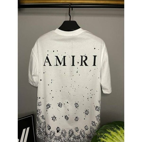 Luxury-Cop yAmiri-White T-shirt