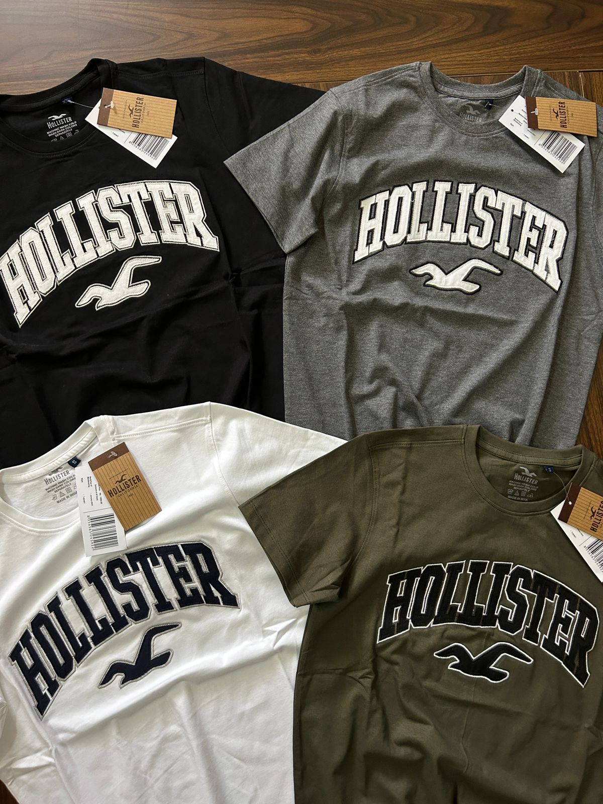 Hollister Cotton T - Shirts In Sale 