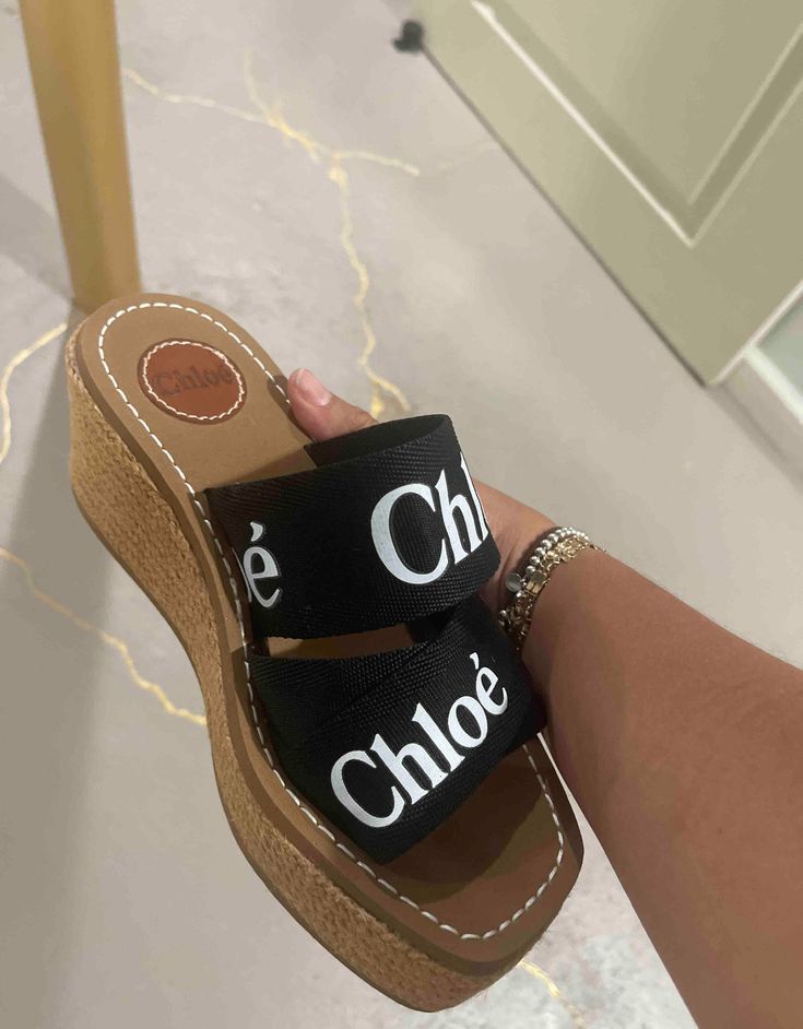 NEW HIGH WEDGE CHLOE SANDALS FOR WOMEN