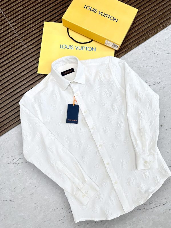 First Copy Louis Vuitton Imported Premium Shirt On Sale - Image 2