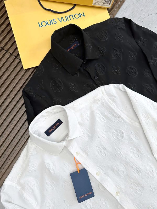 First Copy Louis Vuitton Imported Premium Shirt On Sale - Image 3