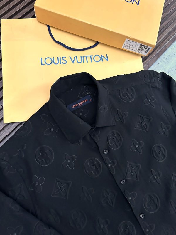 First Copy Louis Vuitton Imported Premium Shirt On Sale - Image 4