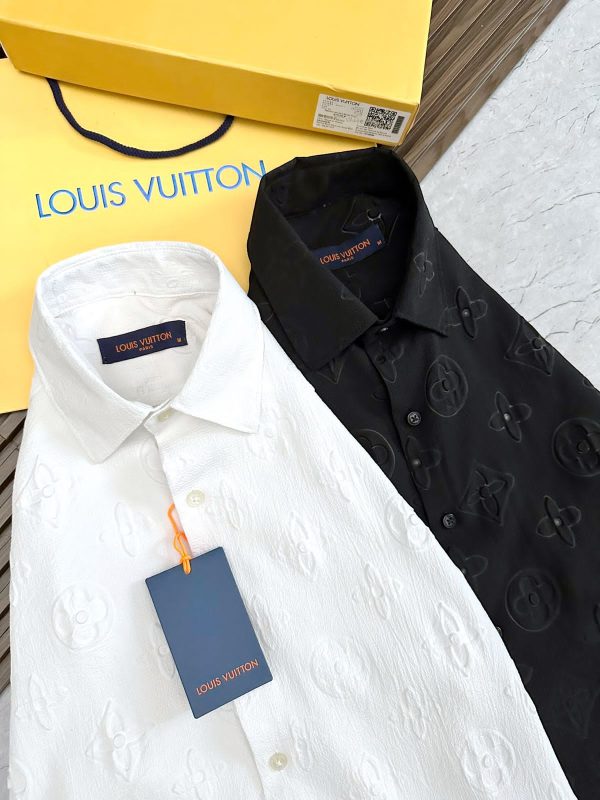 First Copy Louis Vuitton Imported Premium Shirt On Sale - Image 5