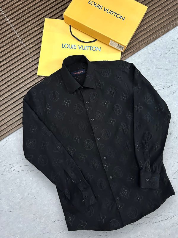 First Copy Louis Vuitton Imported Premium Shirt On Sale - Image 6