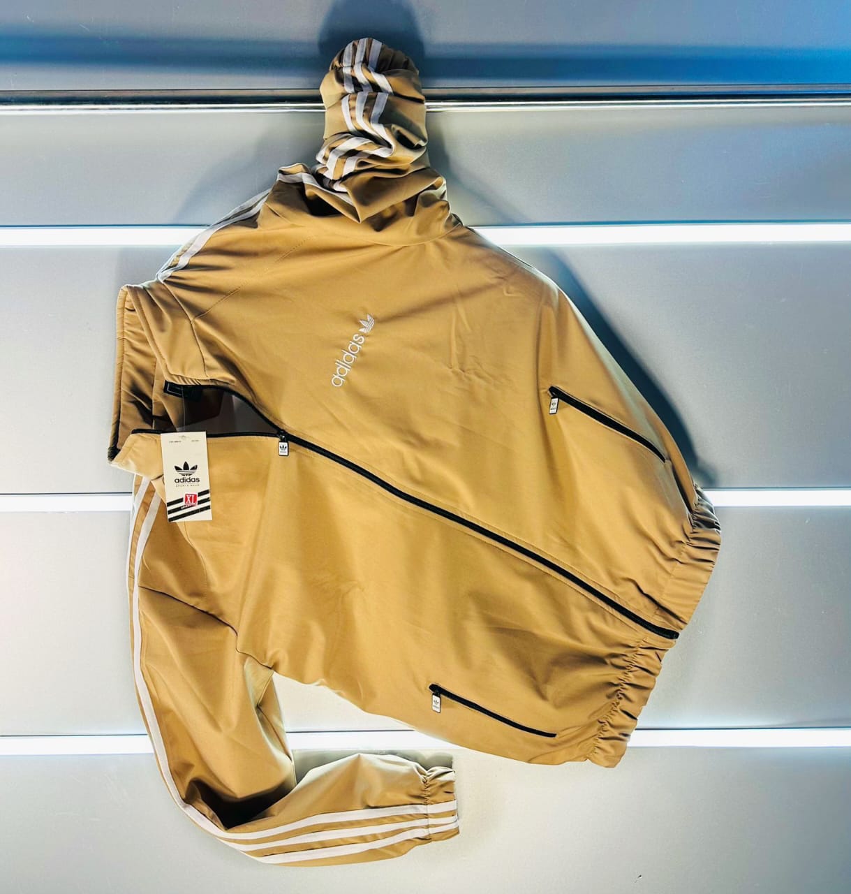 Adidas first store copy jackets