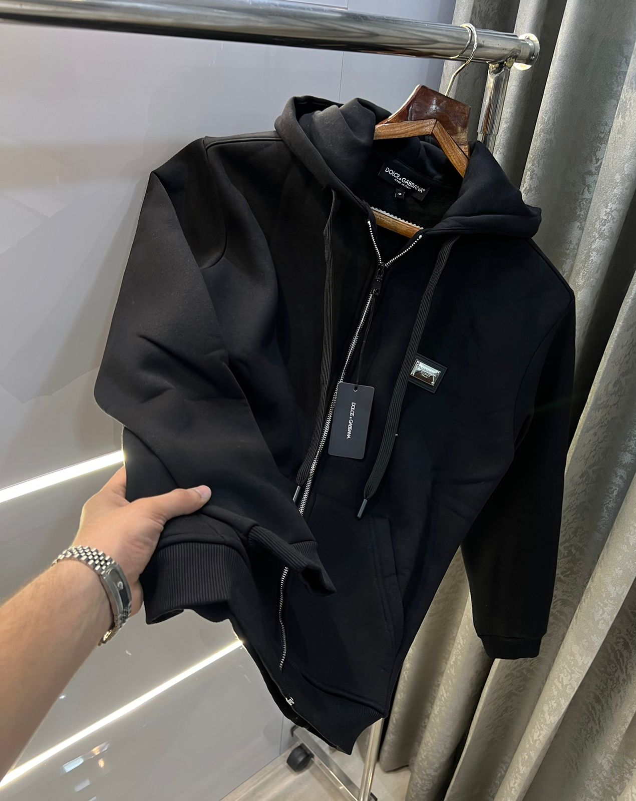 Dolce & Gabbana Imported Zipper Jacket On Sale