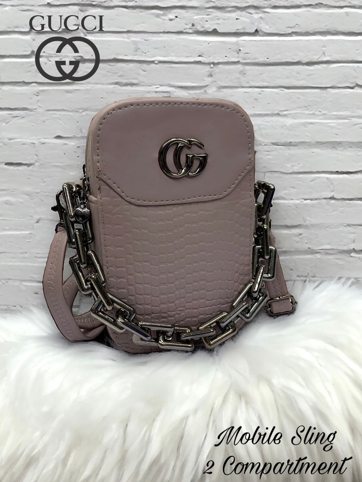 Buy Gucci Bag Marmont Camera Sling Bag Pink With Og Box (CSH257)