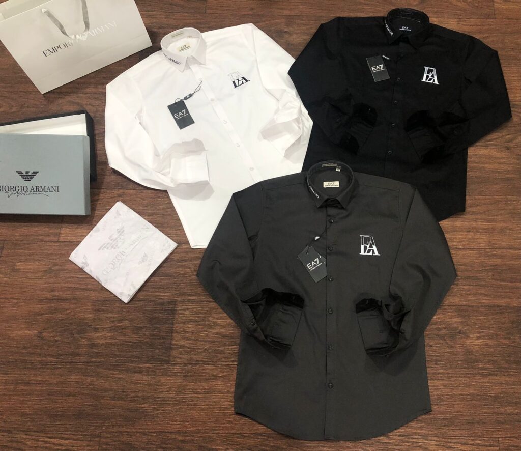 Emporio Armani branded First Copy shirt collection for men