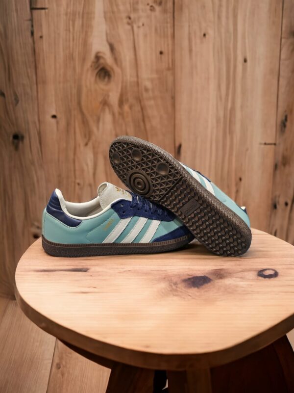 Adidas Samba Master Quality First Copy ”Navy Blue“Unisex Sneakers - Image 3