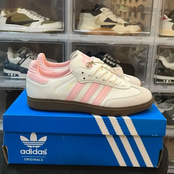 Adidas Samba Master Quality First Copy ”White Pink“ Sneakers - Image 2