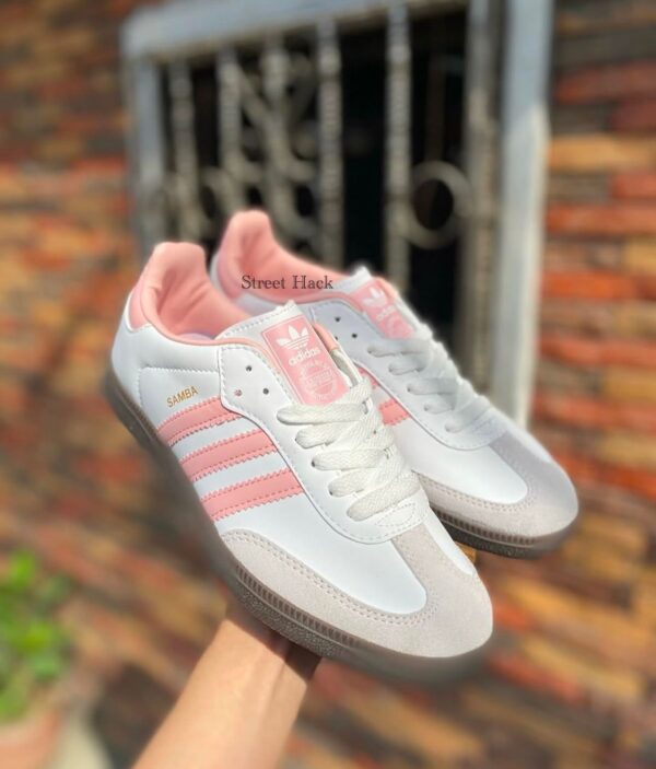 Adidas Samba Master Quality First Copy ”White Pink“ Sneakers