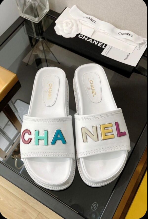 Chanel First Copy Luxury Designer Slippers - Image 2