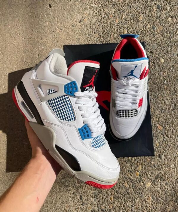 Nike Air Jordan 4 Retro First Copy High-Quality Sneakers - Image 2