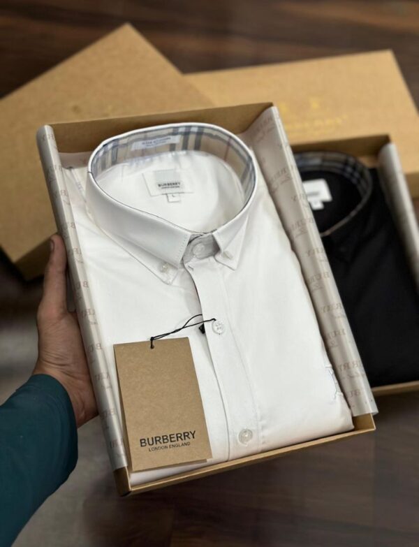 BURBERRY FIRST COPY STYLISH COTTON MEN'S FASHION SHIRTS - Image 6