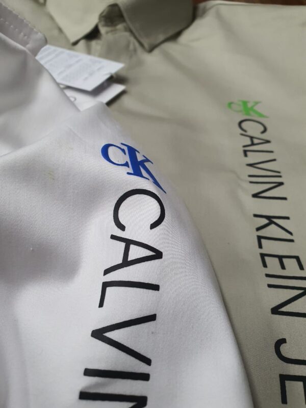 CALVIN EXCLUSIVE REPLICA FIT REGULAR COTTON SHIRT - Image 4