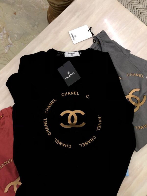 CHANEL FIRST COPY STYLISH MEN'S FASHION ROUND NECK T-SHIRTS - Image 13