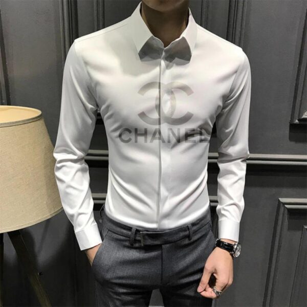 CHANEL FIRST COPY STYLISH MEN'S FASHION SHIRTS - Image 8