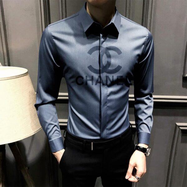 CHANEL FIRST COPY STYLISH MEN'S FASHION SHIRTS - Image 7