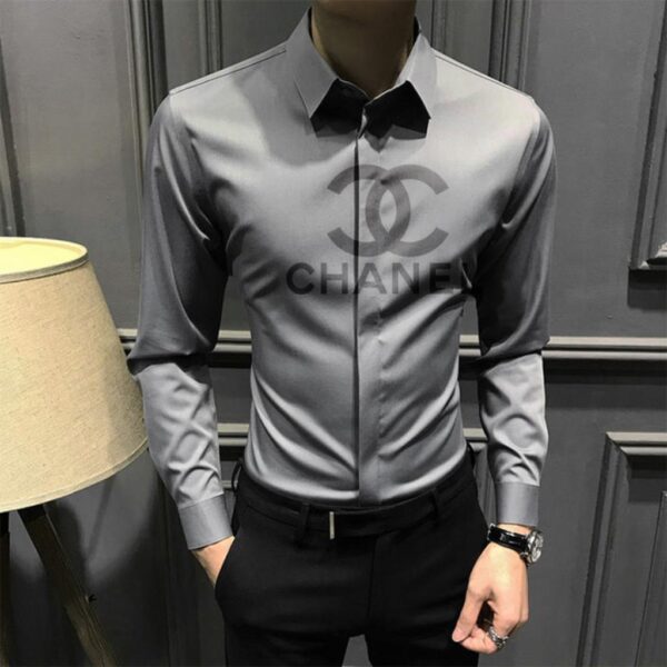 CHANEL FIRST COPY STYLISH MEN'S FASHION SHIRTS - Image 6