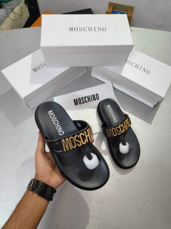 MOSCHINO FIRST COPY SUMMER NEW LOOK DESIGNER SLIDES FOR WOMEN