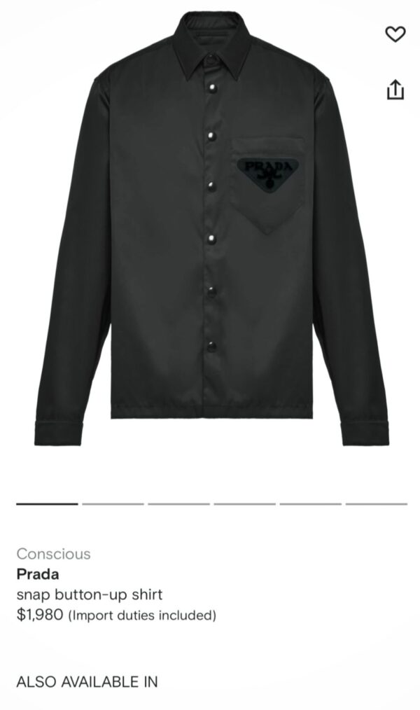 PRADA FIRST COPY STYLISH MEN'S DESIGNER SHIRTS  - Image 15