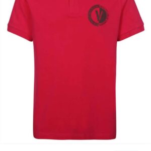 FIRST COPY VERSACE EXCLUSIVE COTTON LYCRA COLLAR T-SHIRT