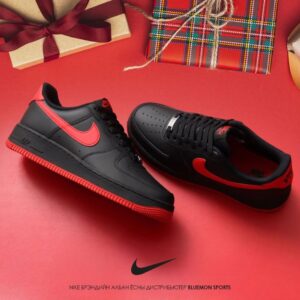 First Copy Nike Air Force 1 “BlackRed”