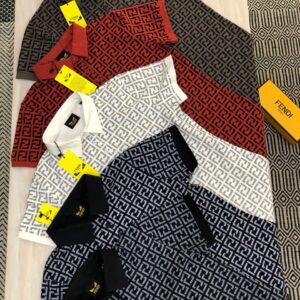 First Copy FENDI Premium Polo Dress for Ladies