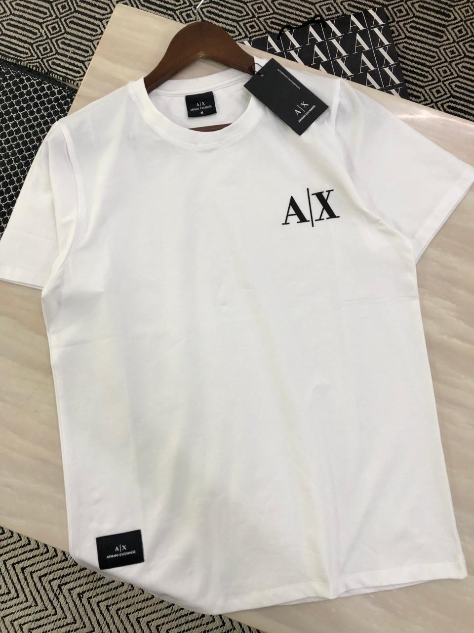 FIRST COPY ARMANI EXCLUSIVE COTTON LYCRA ROUND NECK - Image 5