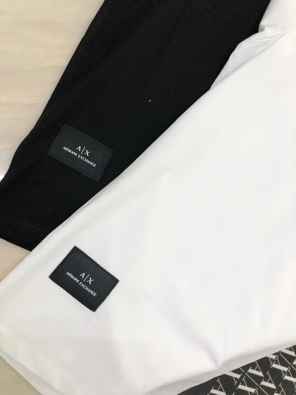 FIRST COPY ARMANI EXCLUSIVE COTTON LYCRA ROUND NECK - Image 8