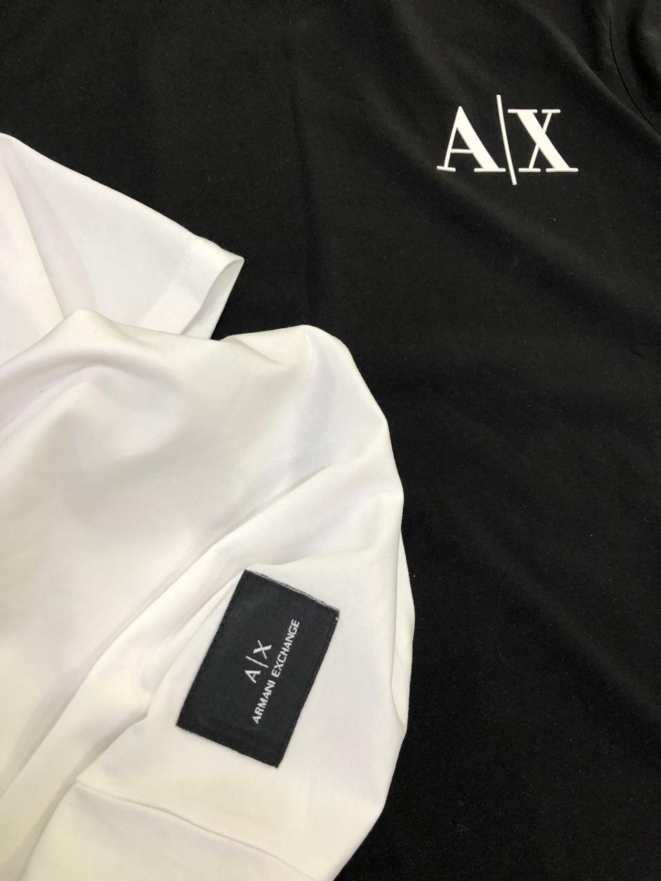 FIRST COPY ARMANI EXCLUSIVE COTTON LYCRA ROUND NECK - Image 9