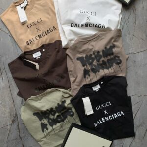 FIRST COPY GUCCI BALENCIAGA VERY PREMIUM COTTON ROUND NECKS