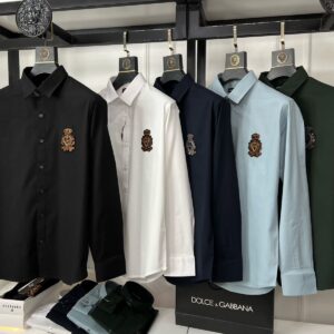 FIRST COPY DOLCE & GABBANA IMPORTED LYCRA FABRIC FULL SLEEVE SHIRT