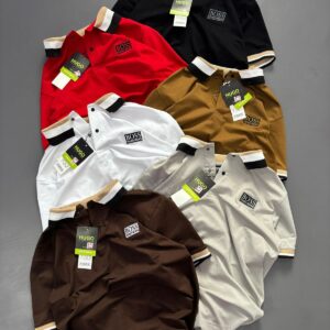 FIRST COPY HUGO BOSS PREMIUM QUALITY IMPORTED COLLAR TSHIRT