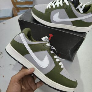FIRST COPY Nike dunks-GREEN GRAY EDITION