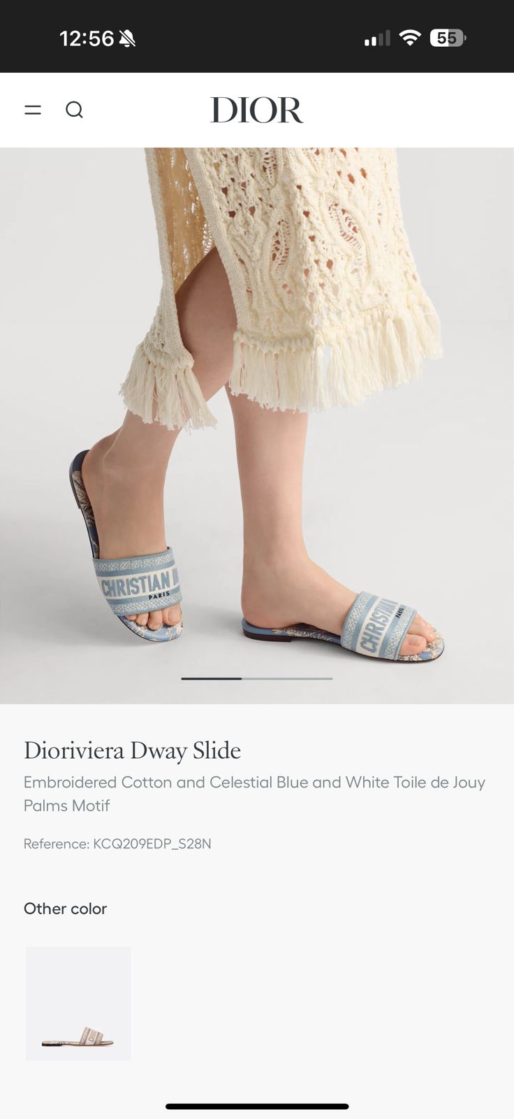 First Copy Christian Dior Dway Slides - Image 2