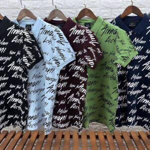 FIRST COPY ARMANI PREMIUM COTTON LYCRA POLO T-SHIRTS