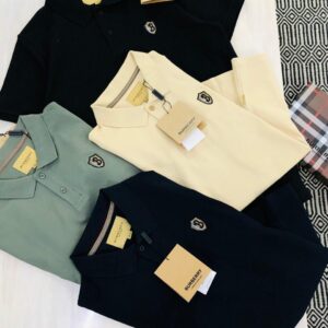 FIRST COPY BURBERRY EXCLUSIVE COTTON LYCRA POLOS T-SHIRT