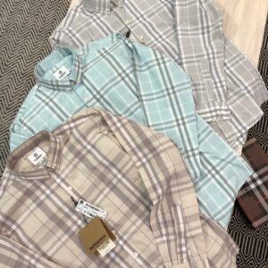 FIRST COPY BURBERRY EXCLUSIVE COTTON SHIRTS