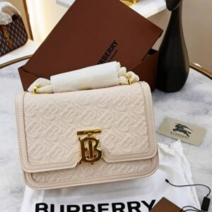 FIRST COPY Burberry TB Monogram Quilted Shoulder Bag