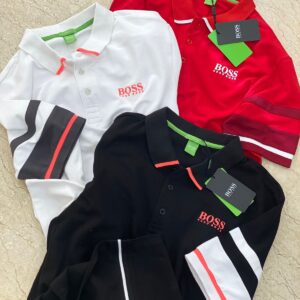 FIRST COPY HUGO BOSS HIGHEND LYCRA POLOS T-SHIRT