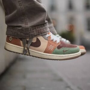 FIRST COPY JORDAN RETRO 1 LOW VOODOO SHOES FOR MEN