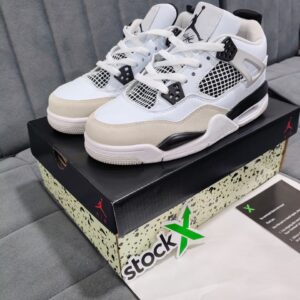 FIRST COPY JORDAN RETRO 4 MILITARY BLACK FOR GIRLS