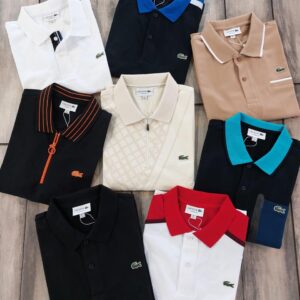 FIRST COPY LACOSTE 100 PERCENT IMPORTED COTTON FABRIC POLOS T-SHIRT