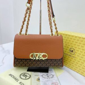 FIRST COPY Michael Kors Parker Large Leather Shoulder Bag