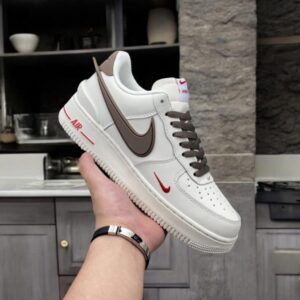 FIRST COPY NIKE AIRFORCE AMBUSH RED SWOOSH