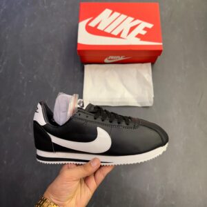 FIRST COPY NIKE CORTEZ BASIC BLACK SHOES FOR MEN