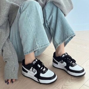 FIRST COPY Nike Airforce 1 Low Black/Panda Unisex