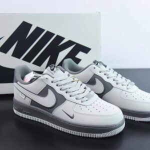 FIRST COPY Nike Airforce 1 Low Grey/Mattalic For Men